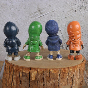 Skull Doll Ornaments Resin Skull Model Ornament Home Decor Festival Atmosphere Arrangement Ghost Festival Decoration Props acacuss