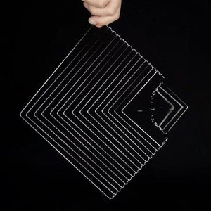 Square Wave Kinetic Spinner Autism ADHD Toys Fidget For Anxiety And Stress Juguetes Antiestrés Ansiedad Cool Gadgets Technology acacuss