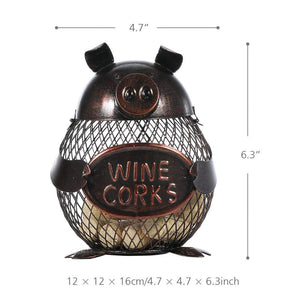 Tooarts Animal Figurines Money Box Handmade Practical Metal Craft Home Decor Modern Style Home Decoration Accessories Gift acacuss