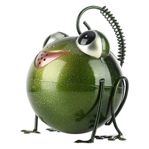 Tooarts Cartoon Frog Watering Pot Iron Animal Watering Can Metal Plants sprinkler for Fairy Home Garden Decoration Dropshipping acacuss