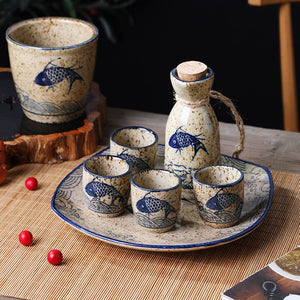 Tools Home Bar Sets Mini Gift Soju Sake Dinnerware Bar Sets Bartending Kits Jug Cups Jogo De Jantar Kitchen Accessories WSW40XP acacuss