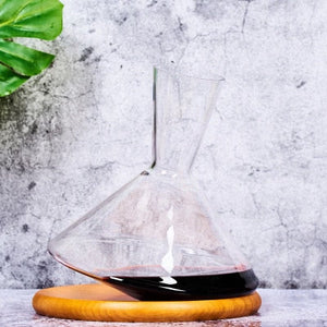 Tumbler Swing Red Wine Decanter Douyin Net Celebrity with The Same Type of Crystal Rotating Fast Decanter Personality Creativity acacuss