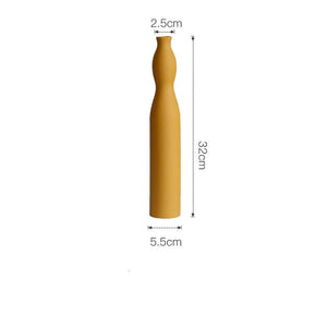 Unique Handmade Nordic Colorful vase for Bookshelf Home Decor or housewarming new home gift - ACACUSS
