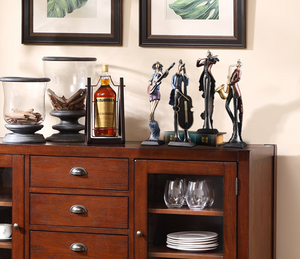 Unique bookshelf Decor Music Art Character Model Statue Creative Living Room Decoration Wine Cabinet Ornaments Figurine - acacuss