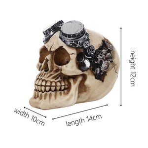 Vilead 9 Styles of Personalized Skulls Home Decoration Art Painting Supplies Halloween Props Skull Ornaments Fashion Bar Decor acacuss
