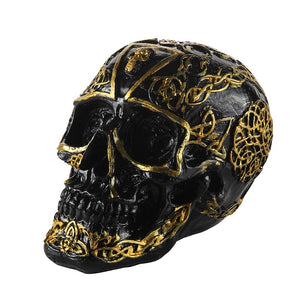 Vilead 9 Styles of Personalized Skulls Home Decoration Art Painting Supplies Halloween Props Skull Ornaments Fashion Bar Decor acacuss