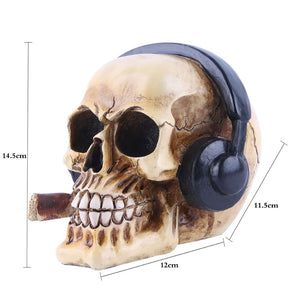 Vilead 9 Styles of Personalized Skulls Home Decoration Art Painting Supplies Halloween Props Skull Ornaments Fashion Bar Decor acacuss