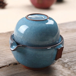 Vintage Ceramic Teapots Tea Cup Gaiwan - Ceramic Gaiwan Set kuai ke tea set - acacuss