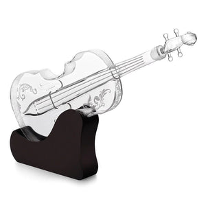 Violin Whiskey Scotch Decanter Set Best for whiskey gift Vintage Blower - acacuss