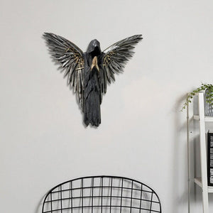Warrior Sculpture Resin Crafts Hanging Home Decor Wall Halloween Decoration Wall Ornaments Living Room Decoration Statue acacuss