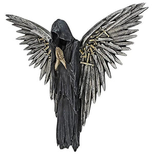 Warrior Sculpture Resin Crafts Hanging Home Decor Wall Halloween Decoration Wall Ornaments Living Room Decoration Statue acacuss