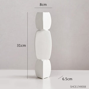 Modern Minimalist Decorative Ornaments Living Room Flower Arrangement - mid century modern decor vases - Table centerpiece housewarming Gift - ACACUSS