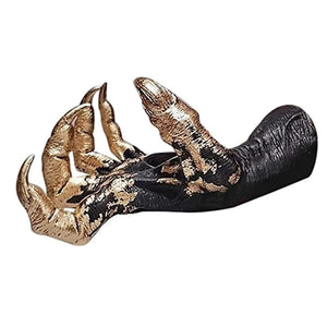 Witch Hand Wall Hanging Statue Resin Retro Aesthetic Art Sculpture Halloween Decoration Jewelry Display Rack Hanger acacuss