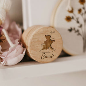 Wooden Carving Custom Name Cat Butterfly Printed Pet Hair Storage Box Cat Tooth Memorial Box Pet Supplies Pet Lost Memorial Gift acacuss