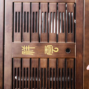 Wooden Kung Fu Tea Trays Serving Luxury Vintage Chinese Tea Trays Drainage Decor Tee Tablett Office Accessories WK50TT acacuss
