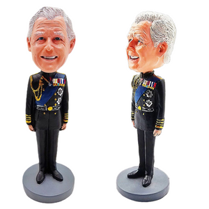 2023 YearThe King of England Charles III Coronation Resin Ornaments UK Royal Challenge Crafts Souvenir Home Decorations Gifts acacuss