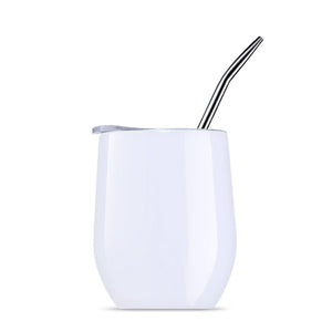 Yerba Mate Tea Cup 304 Stainless Steel Cup With Lid Heat Resistant Portable Tea Mug With Straw And Brush Water Thermos Bottle acacuss