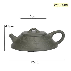 Yixing Tea pot purple clay filter Stone scoop teapot beauty kettle Raw ore Handmade Boutique Tea set Customized authentic 120ml acacuss