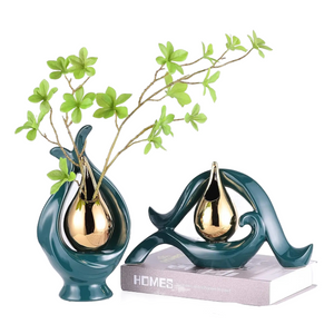 Ceramic Vase Nordic Style Living Room Decoration Creative Vase Decorative Home Art Dried Flower Accessories Wedding Gifts Living acacuss