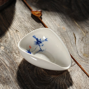 coffee and tea tools ceramic tea scoops ceramic accessories chinese kung fu tea set acacuss