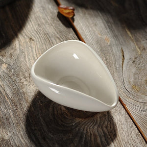 coffee and tea tools ceramic tea scoops ceramic accessories chinese kung fu tea set acacuss