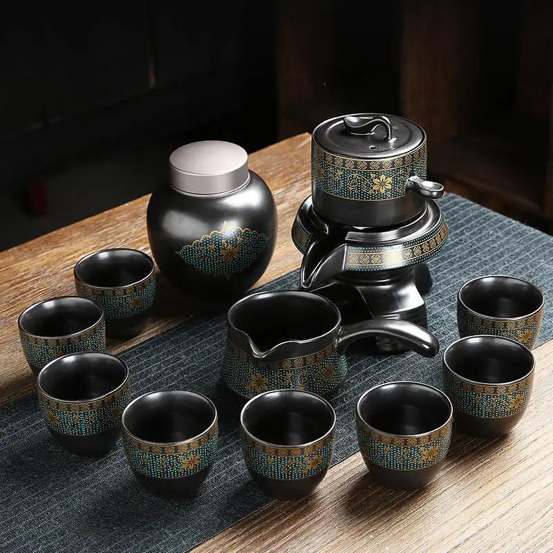 SET complet de service à thé Kung Fu automatique en céramique - ACACUSS