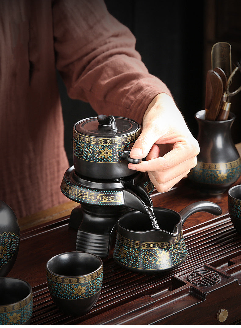 SET complet de service à thé Kung Fu automatique en céramique - ACACUSS
