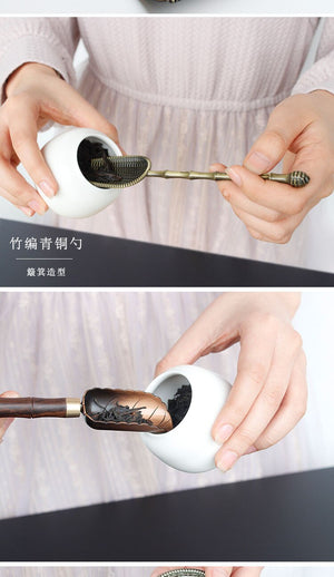 GongFU Pure Copper Teaspoons - ACACUSS