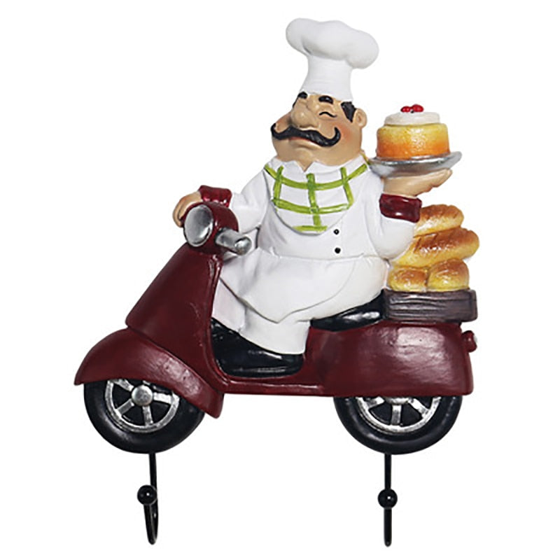 Statuen Home Wohnzimmer Dekoration Kawaii Zimmer Harz Hook Up Skulpturen Figuren für Innen Chef Ornamente Home Decor Craft