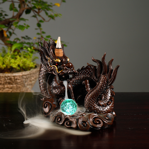Incense Burner Dragon - acacuss