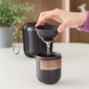 Japanese Travel Ceramic Tea Cup - acacuss
