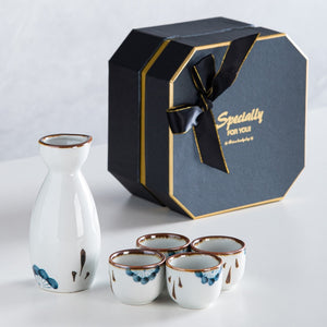Japanese ceramic wine set Hotel restaurant small wine set Bar tool Sake flagon acacuss