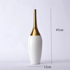 ACACUSS MID Century Modern Decor sculpture VASE Nordic Minimalist Decorative Ornaments Flower Arrangement - housewarming Gift - ACACUSS