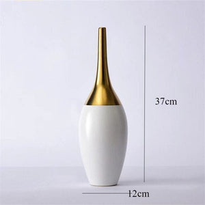 ACACUSS MID Century Modern Decor sculpture VASE Nordic Minimalist Decorative Ornaments Flower Arrangement - housewarming Gift - ACACUSS