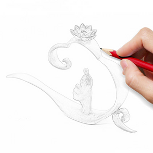 Luxury Brass Incense Burner acacuss