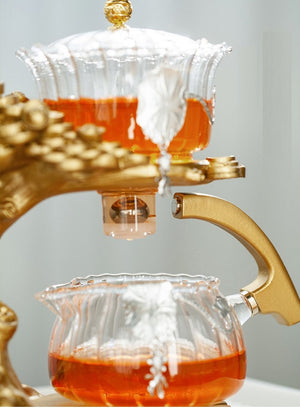 ACACUSS Tea set + Incense Holder Loose leaf tea infuser for Herbal TEA Best tea Lover Gift | Tree tea infuser Organic Tea Gift Box - ACACUSS