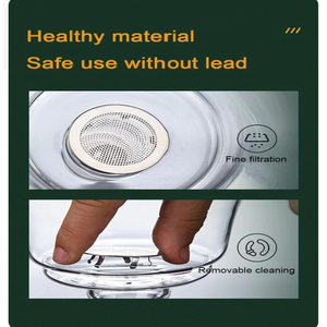 Modern Chinese Tea Set with Loose leaf tea infuser - acacuss