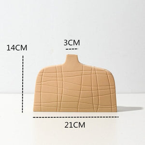 ACACUSS MID Century Modern Decor sculpture VASE Nordic Minimalist Decorative Ornaments Flower Arrangement - housewarming Gift - ACACUSS