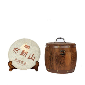 Portable Exquisite Buckle Wooden Tea Cans Charcoal-burning Canned Tea Barrels | Ceramic Airtight pot Gong Fu | Candy Can | Tea Accessories - acacuss