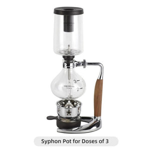 SIPHON COFFEE Maker Set Pour Over Dripper Lover gift bar decor ART - ACACUSS
