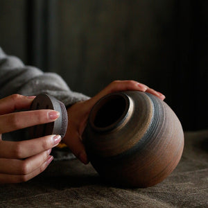 Purple kitchen canisters - acacuss