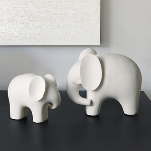 Resin Elephant Decorations, Living Room Office Desk Animal Crafts Relocation New House Decorations Garden Decoration Sculpture acacuss