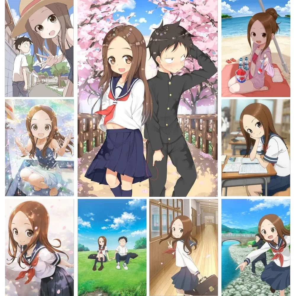 Anime Teasing Master Takagi-san Poster Wall Art Home Decor Room Decor –  acacuss