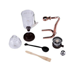 ACACUSS SIPHON COFFEE Maker Set vintage coffee Maker coffee bar decor Art - Coffee Machine Siphonic Distillation Coffee Pot - ACACUSS
