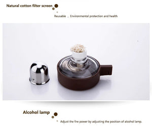 ACACUSS SIPHON COFFEE Maker Set vintage coffee Maker coffee bar decor Art - Coffee Machine Siphonic Distillation Coffee Pot - ACACUSS