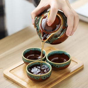 SERVICE À THÉ NOMADE GONG FU CHA 210ML - ACACUSS