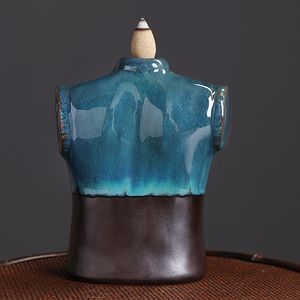 Skull Incense Burner Waterfall - acacuss