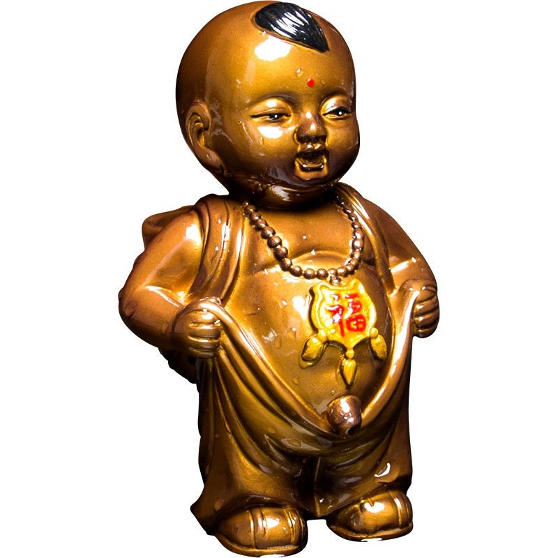 Tea Pet Villain Urinating Child Can Raise Color Changing Ornaments - acacuss