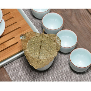 Tea Strainer Leaf Handmade - acacuss