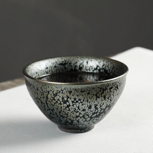 Tenmoku tea cup acacuss